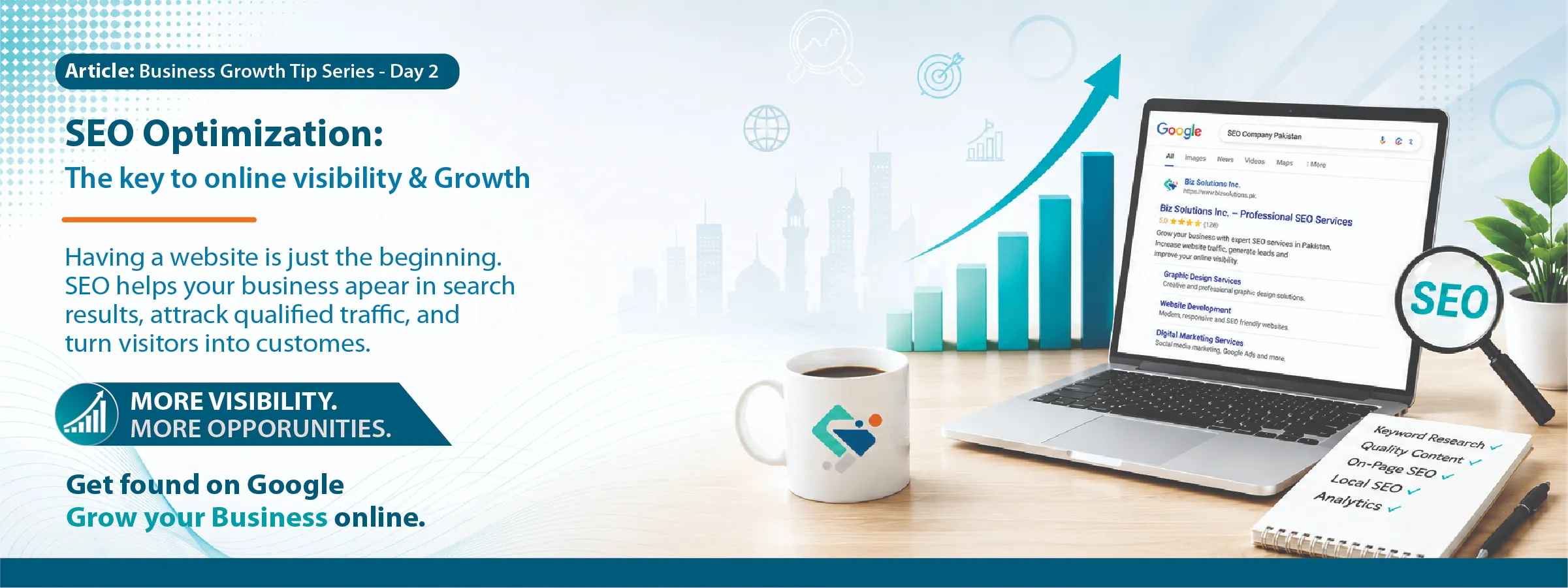 SEO for Business in Pakistan
